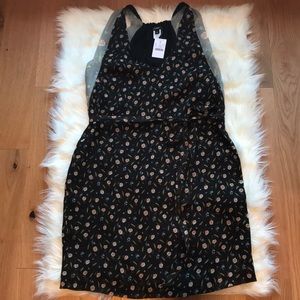 J. Crew Isola Dress In Crinkled Silk